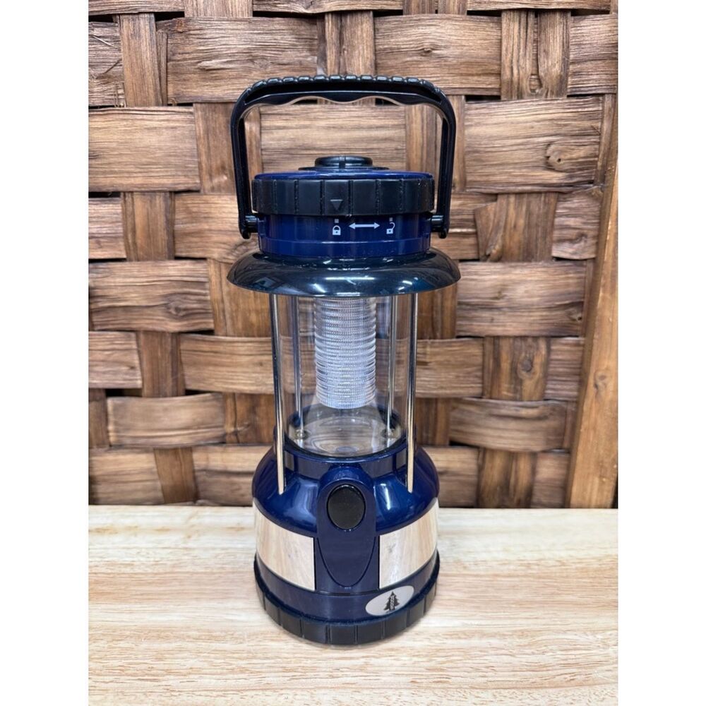 Woods Blue Portable LED Camping Lantern